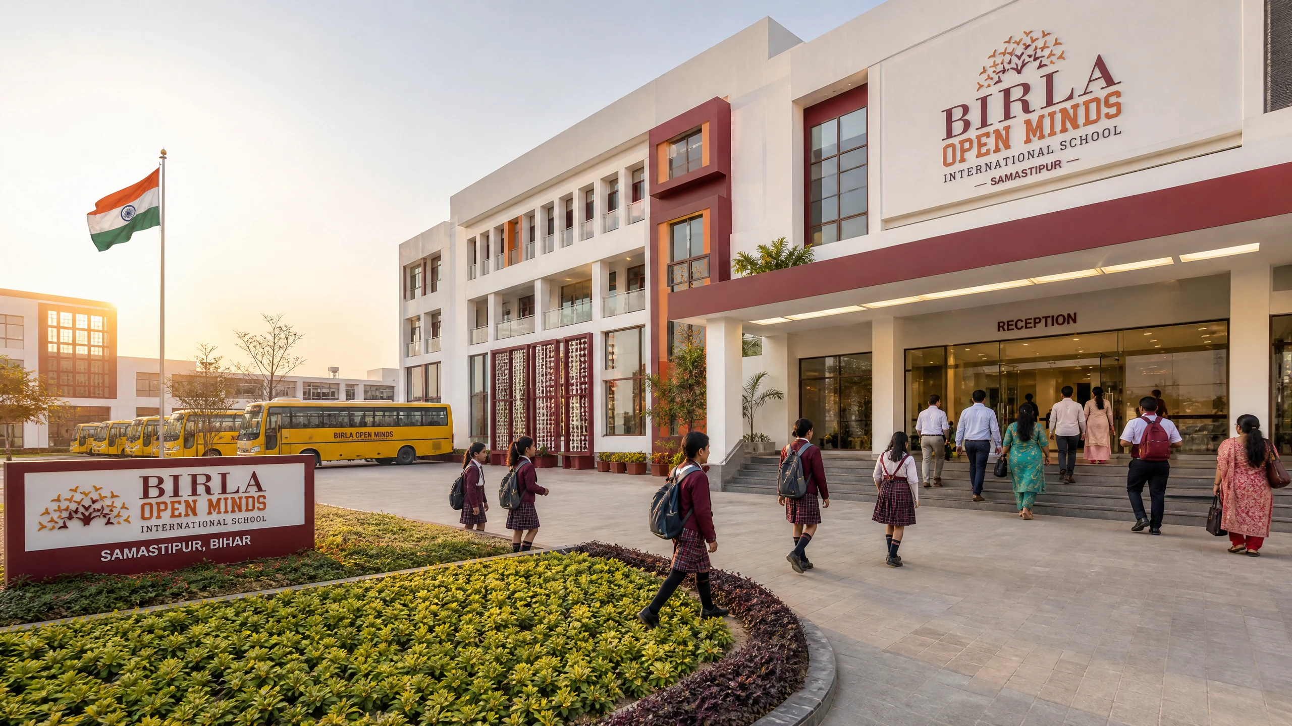 Birla Open Minds Main School Campus Samastipur