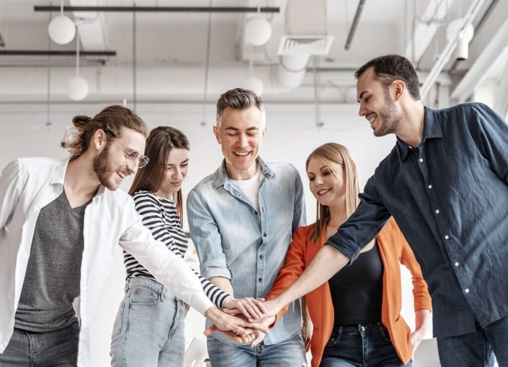 Great things in business are never done by one person. business-office-teamwork-meeting-collaboration-corporate